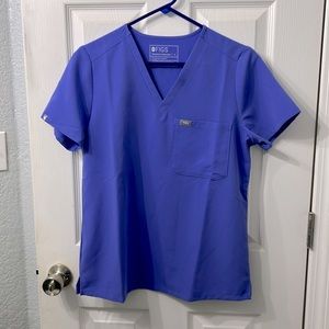 Worn once! Blueberry Figs scrub set. Size small.